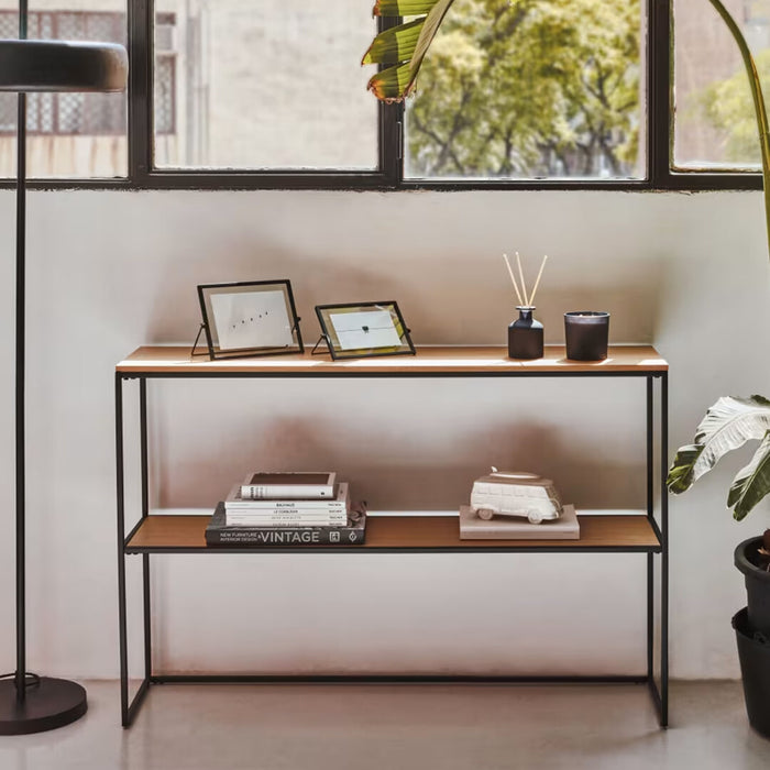 Kave Home Sidetable Yoana Eikenhout, 120cm