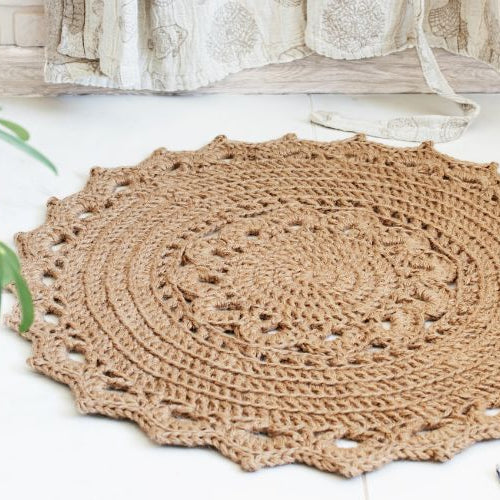 5 manieren om jute vloerkleden te gebruiken