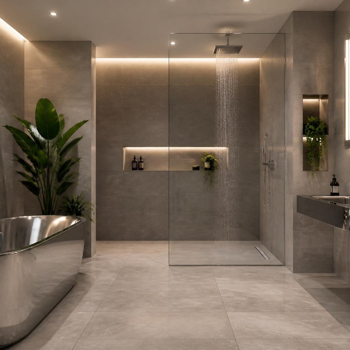 Moderne badkamer