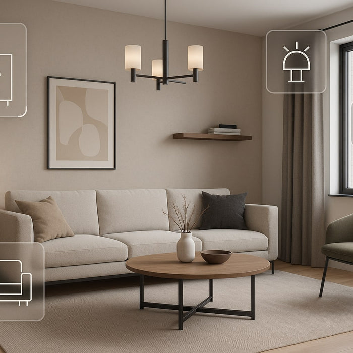 ai woonkamer inrichten