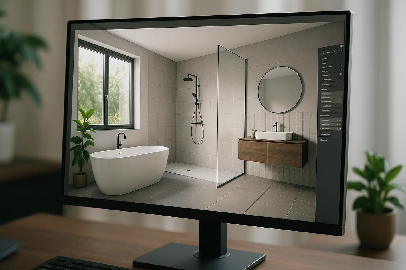 badkamer in 3d
