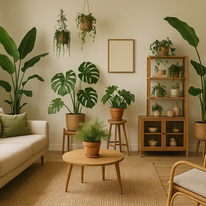 botanische inrichting woonkamer