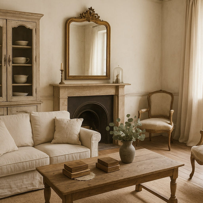 brocante inrichting woonkamer
