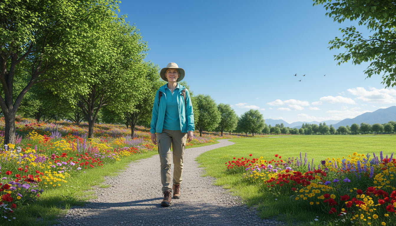 buiten zijn dagelijkse routine