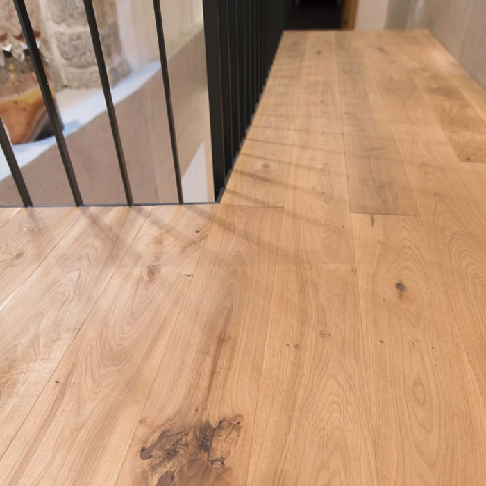 eiken vs parket vloerverwarming