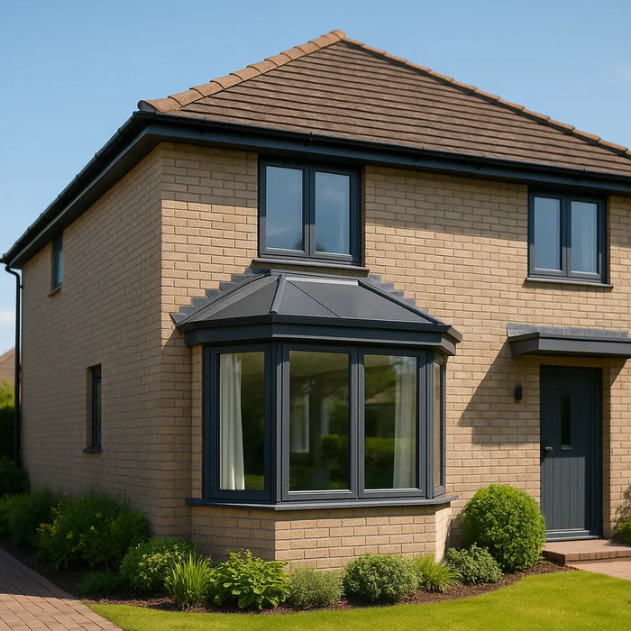 erker aan de voorgevel