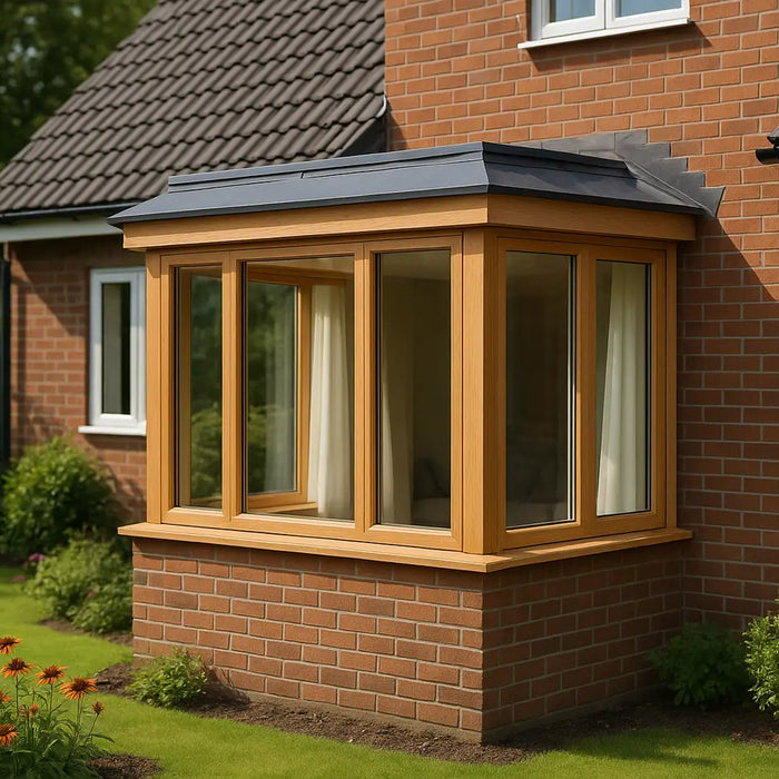 erker aan de zijgevel