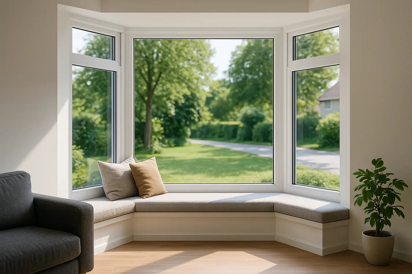 erker in een woning