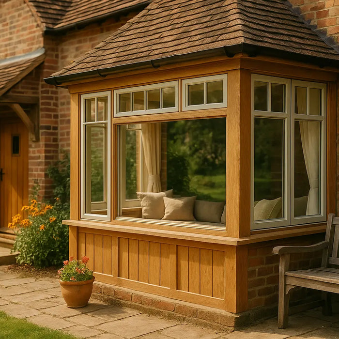 erker in landelijke stijl