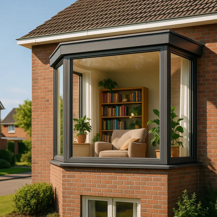 erker op de eerste verdieping