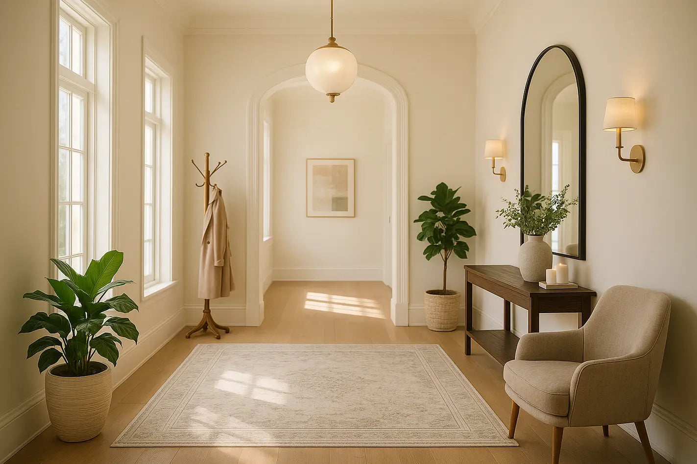 grote hal die is ingericht