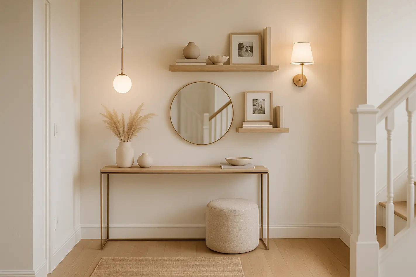 hal die boven is ingericht