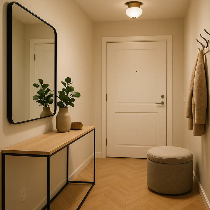 hal in een appartement