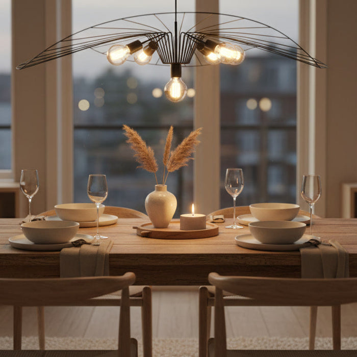 hanglamp eettafel ophangen