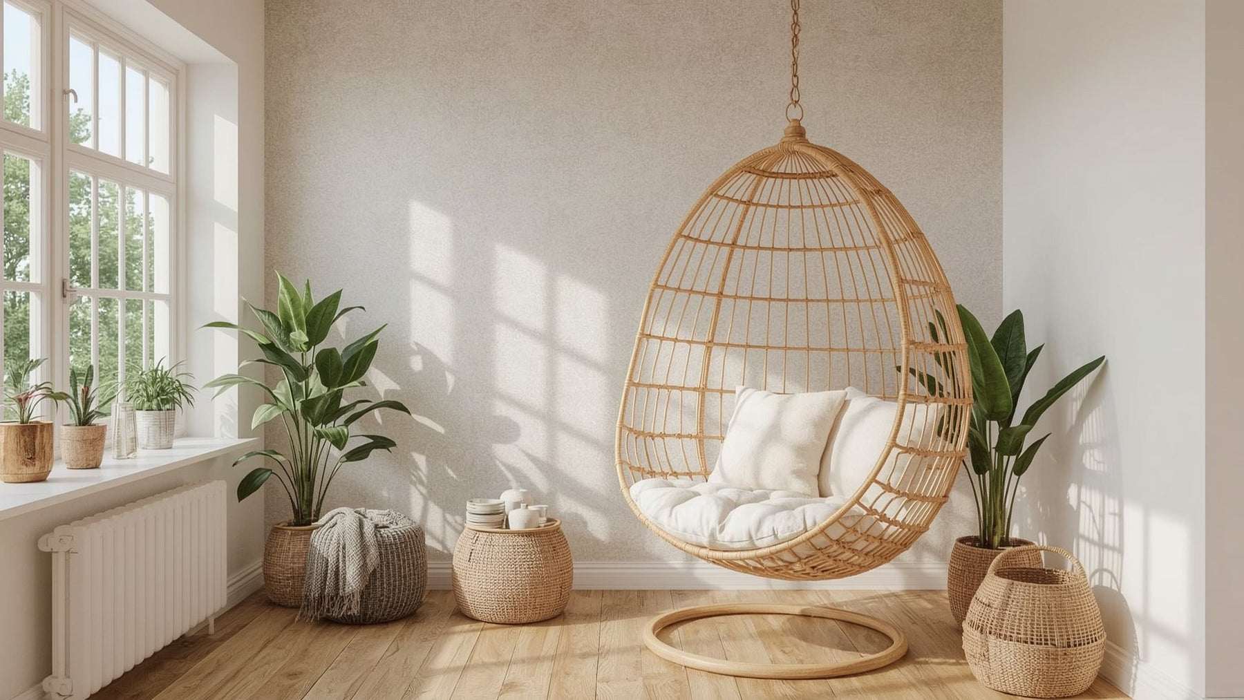 hangstoel woonkamer inspiratie