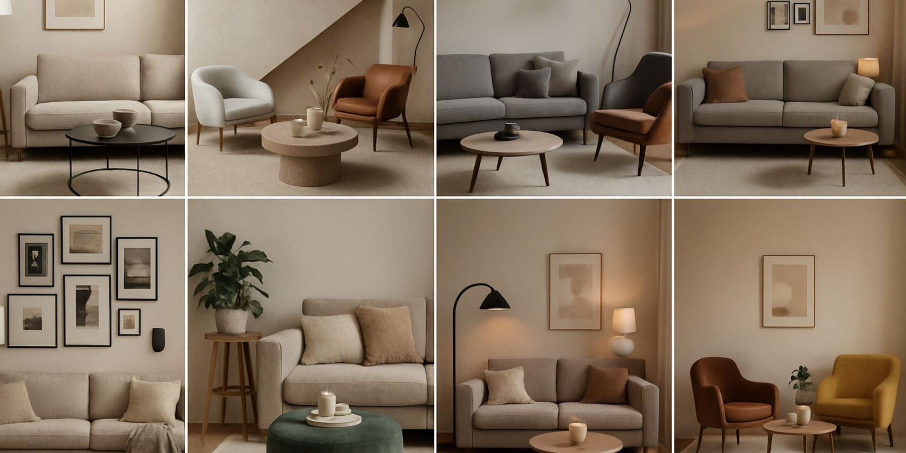 8 originele ideeën voor het inrichten van je woonkamer
