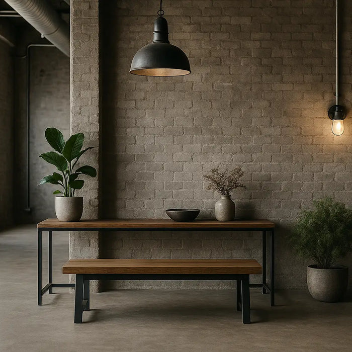 industrieel ingerichte hal