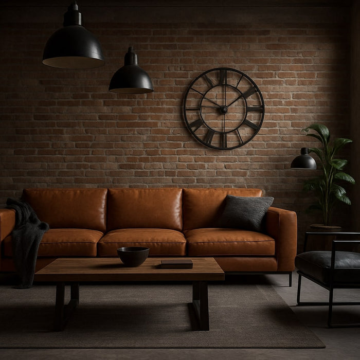 industrieel inrichting woonkamer