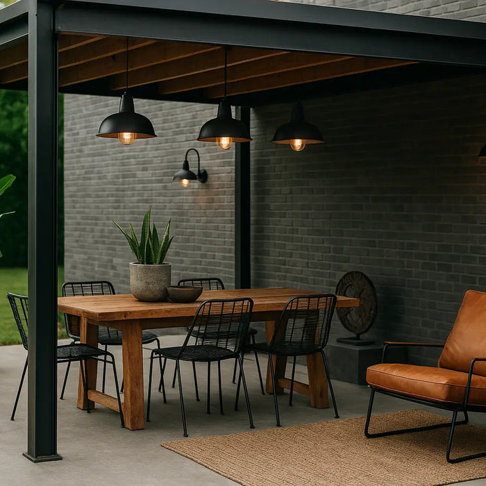 industriele overkapping inrichten