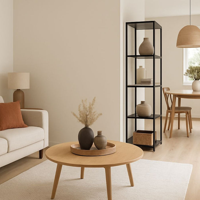 inrichting l vormige woonkamer