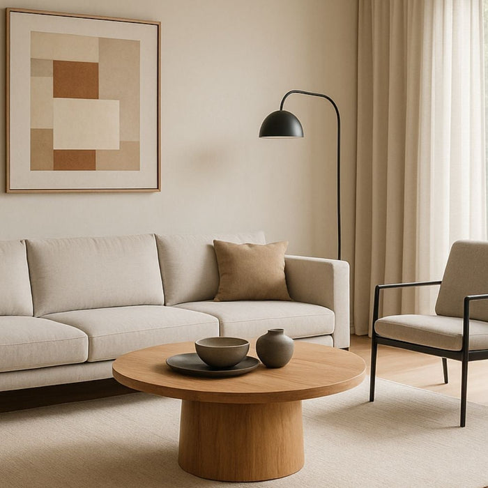 inrichting moderne woonkamer