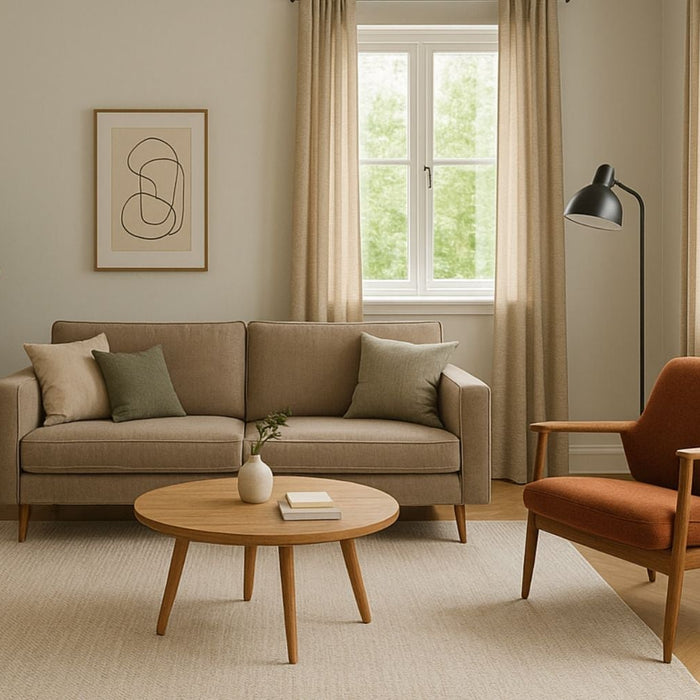 inrichting vierkante woonkamer