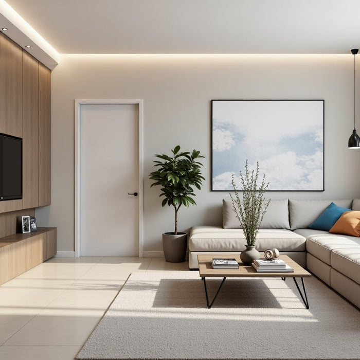 inrichting woonkamer appartement