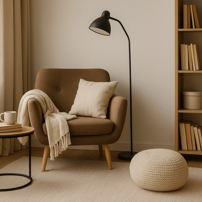 inspiratie leeshoek woonkamer