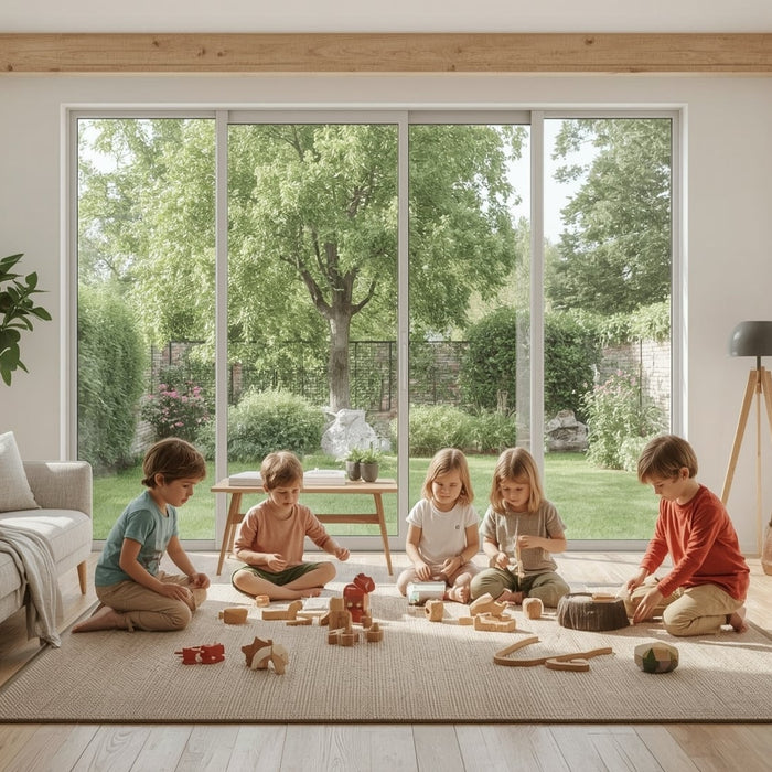 inspiratie speelhoek woonkamer