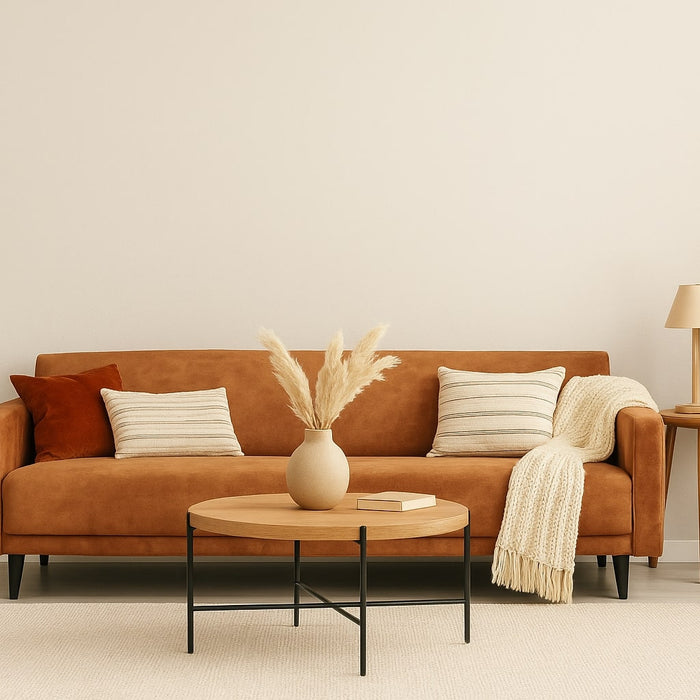 interieur in een woonkamer
