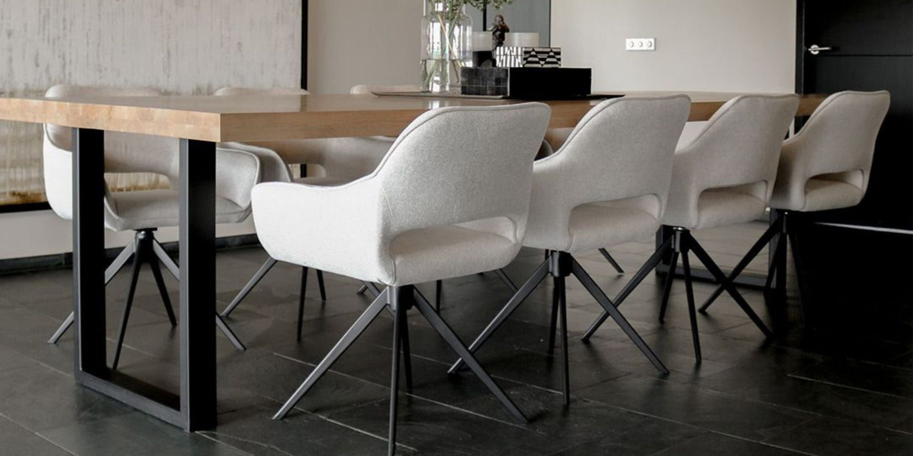 kick collection draaibare eetkamerstoelen