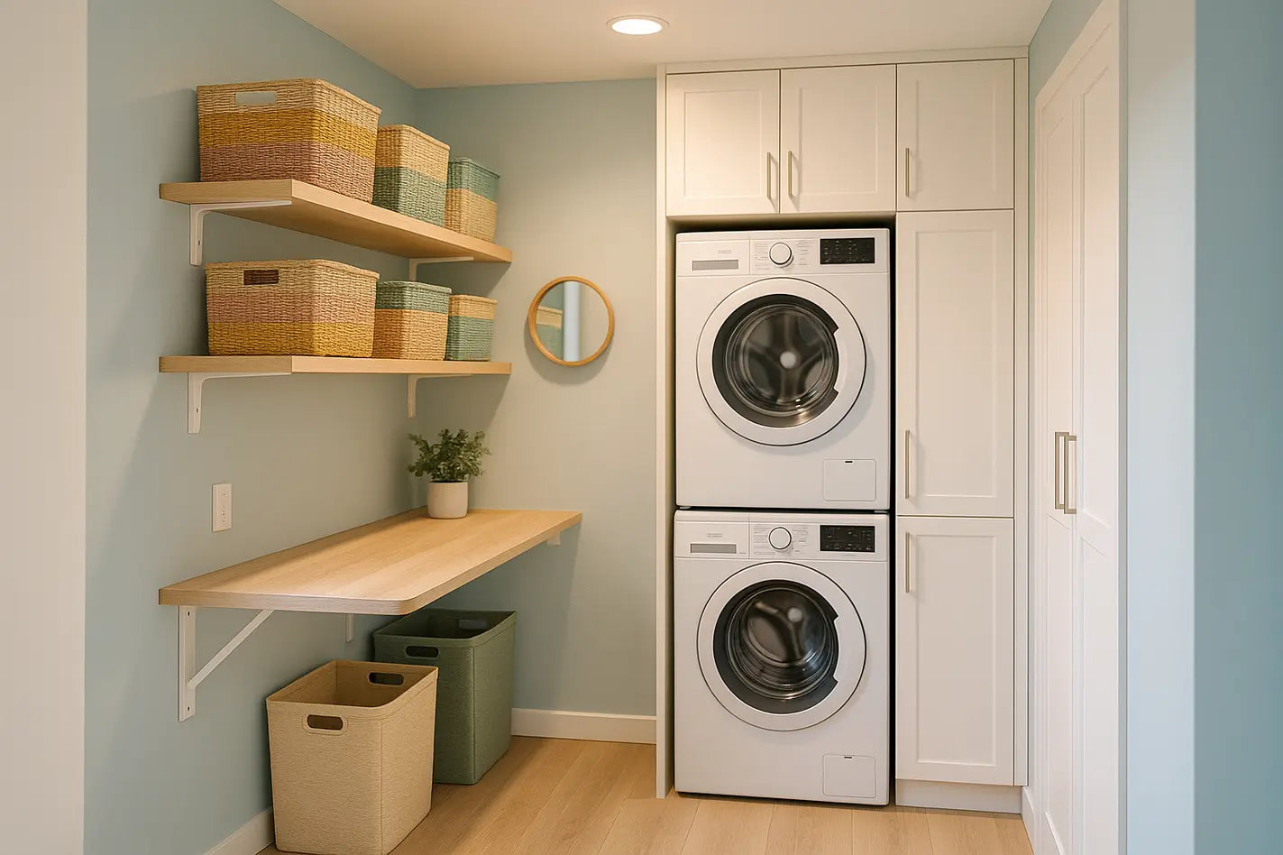 kleine ingerichte bijkeuken