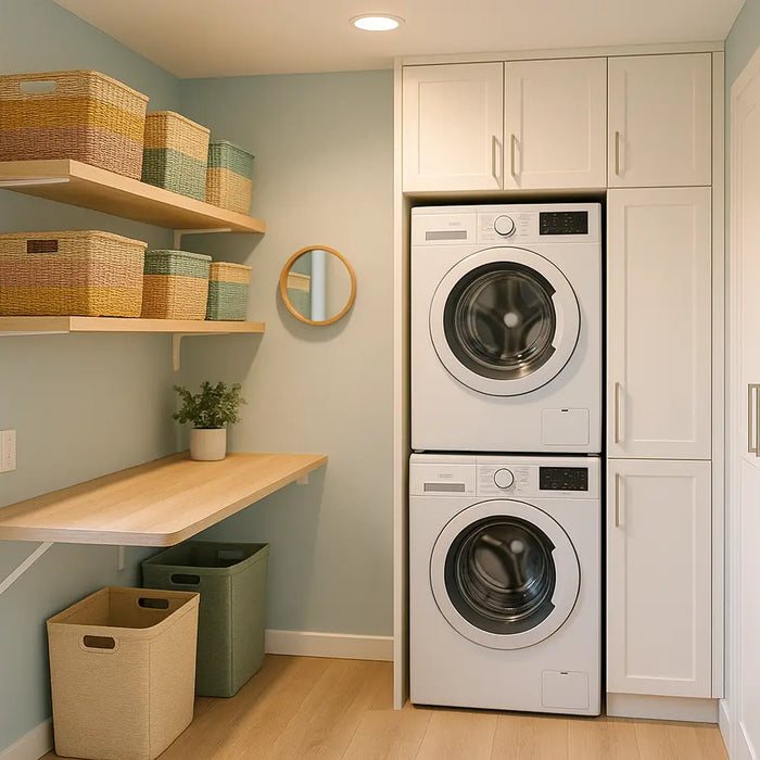 kleine ingerichte bijkeuken