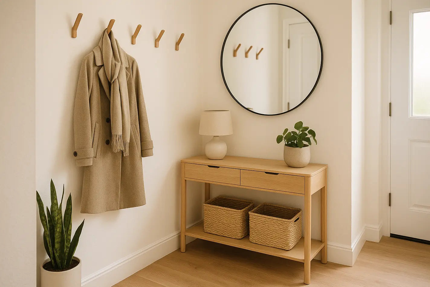 kleine ingerichte hal