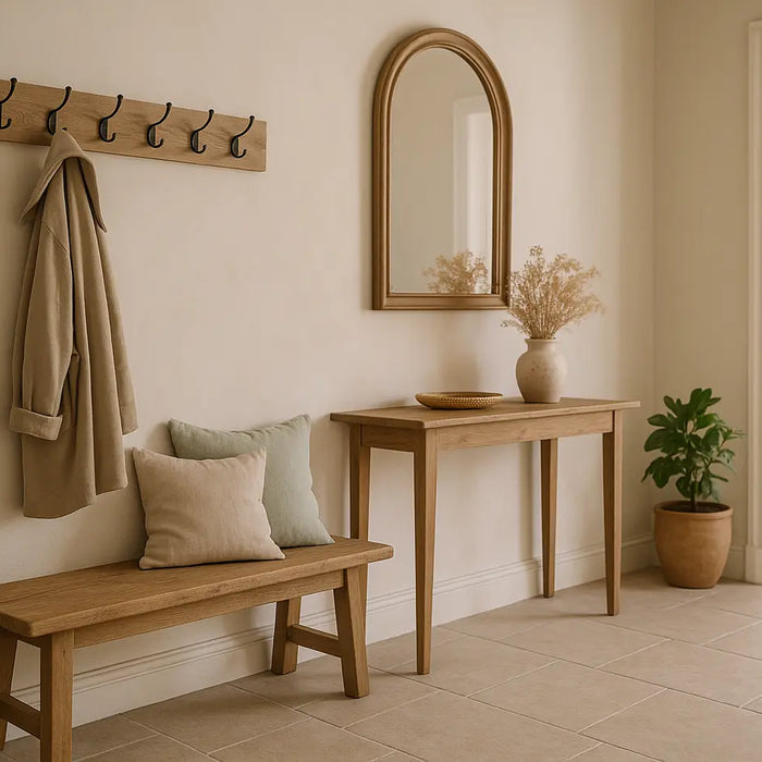 landelijke ingerichte hal