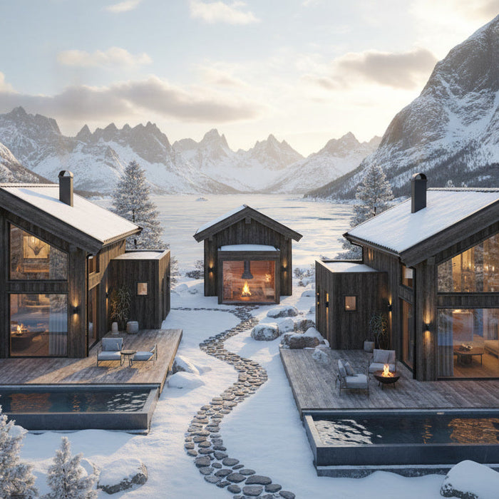 luxe houten vakantiewoningen noorwegen