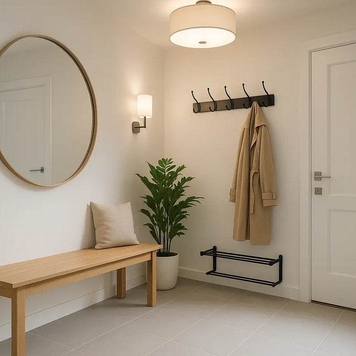 moderne ingerichte hal