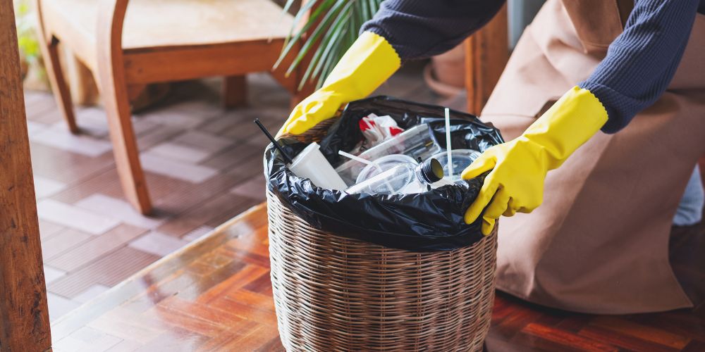 Hoe maak je jouw prullenbak grondig schoon