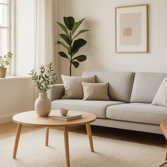 scandinavische inrichting woonkamer