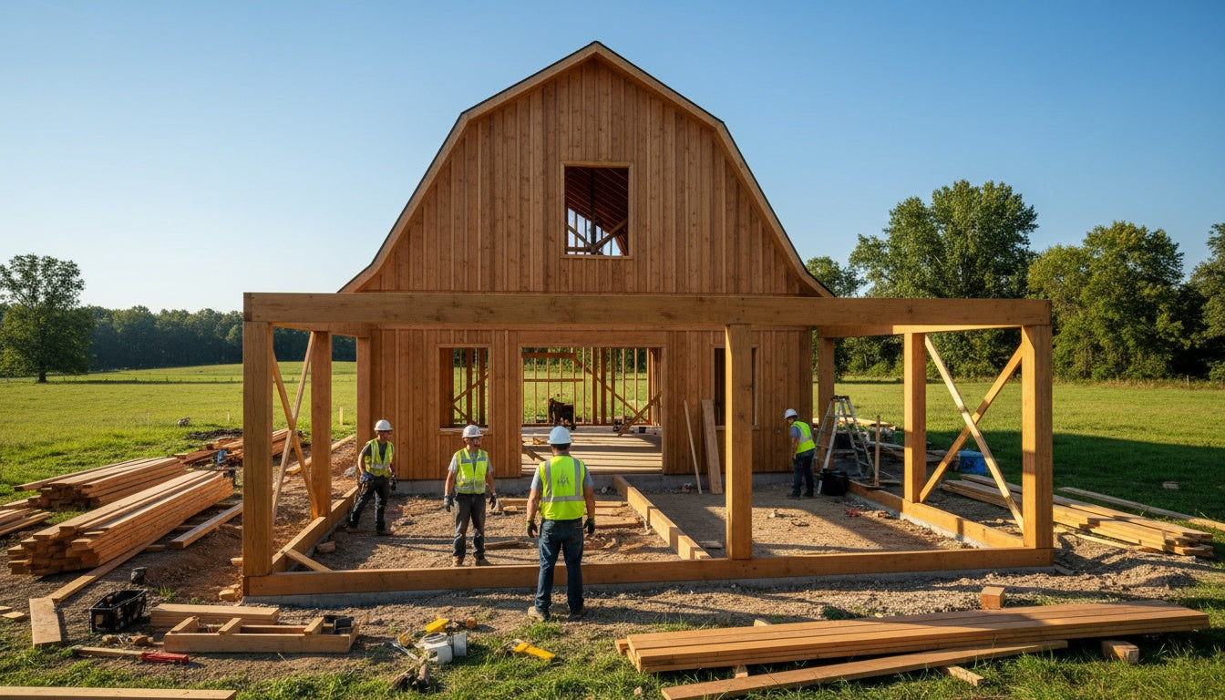schuurwoning bouwen