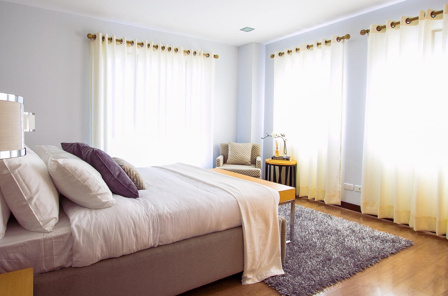 slaapkamer met bed