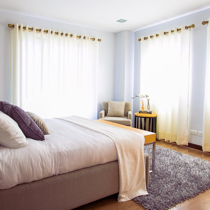 slaapkamer met bed