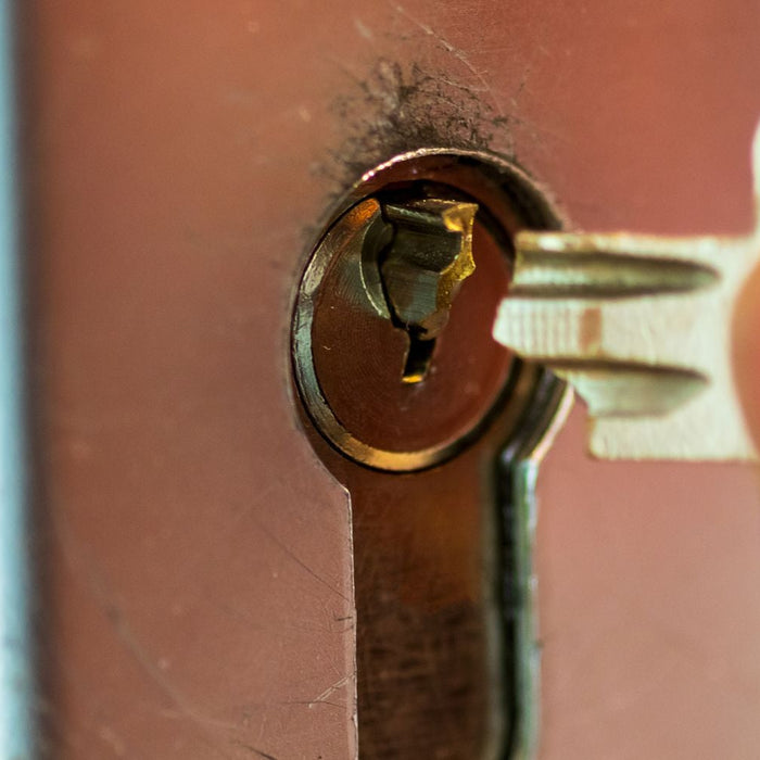 sleutel afgebroken in slot