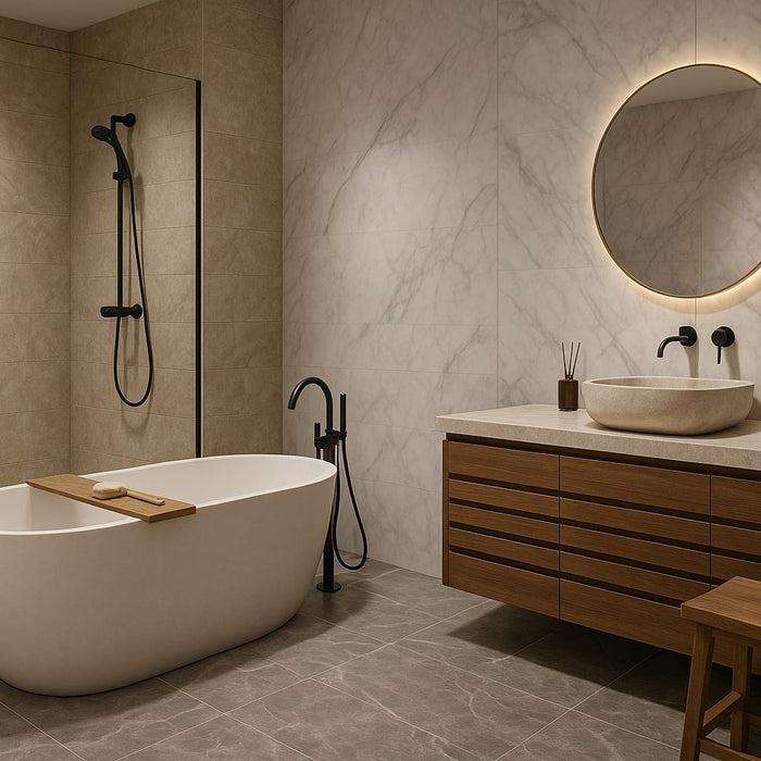 spa badkamer thuis
