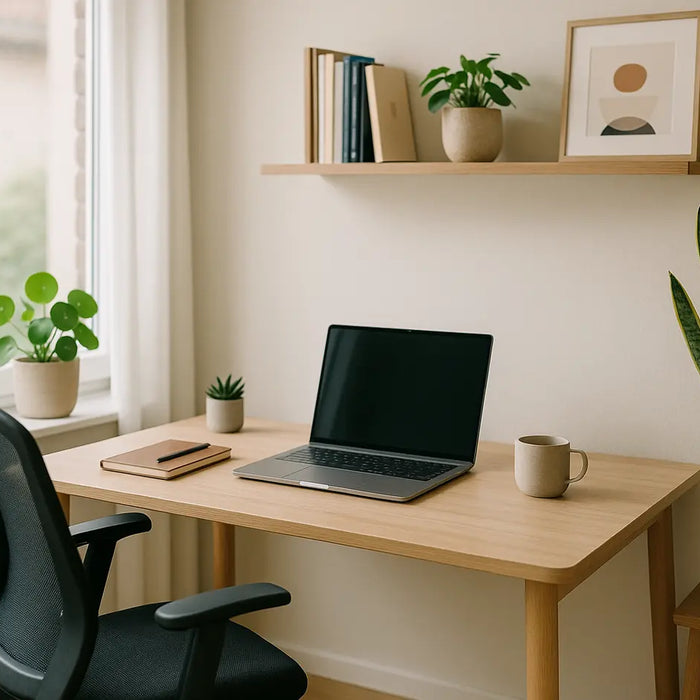 thuis ingericht kantoor