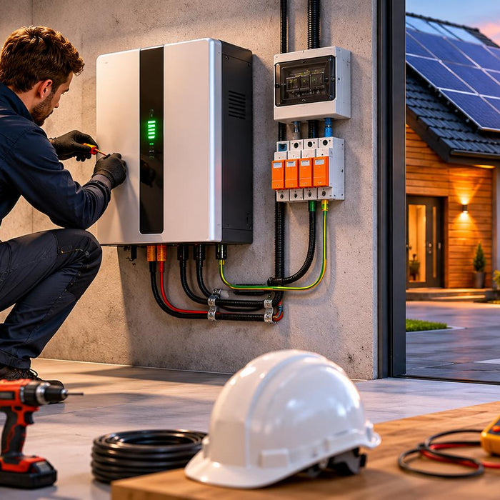 thuisbatterij installeren monteur