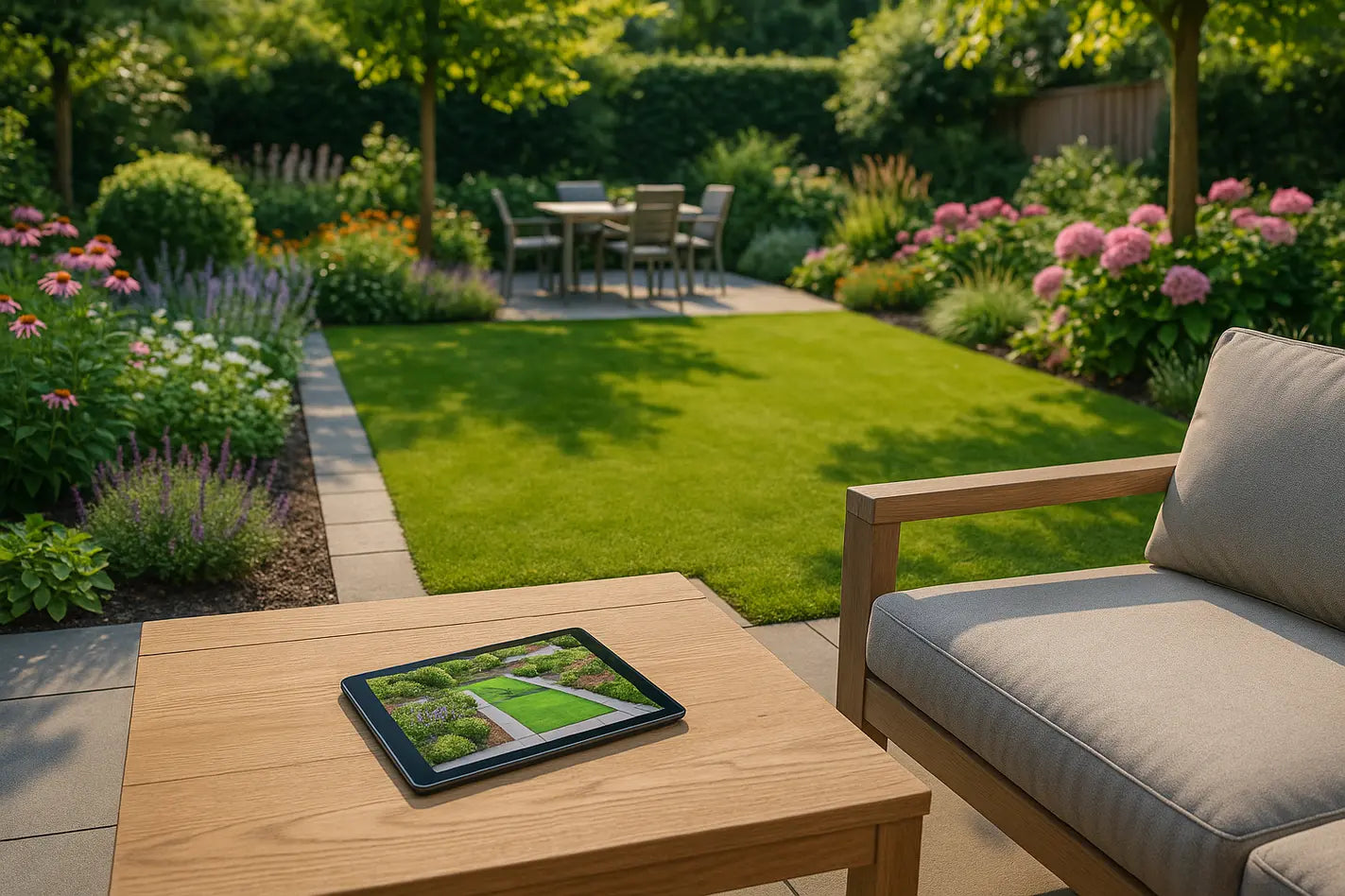 tuin inrichten app