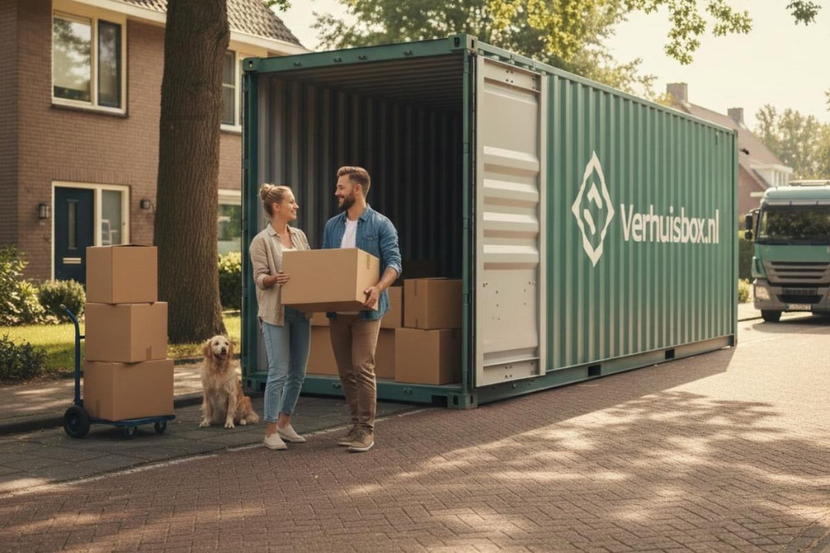 verhuizen met container aan huis