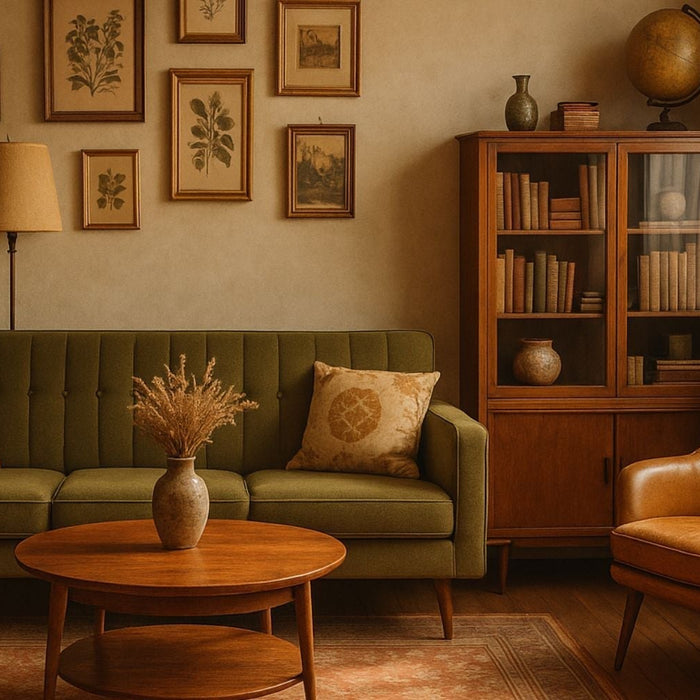 vintage woonkamer