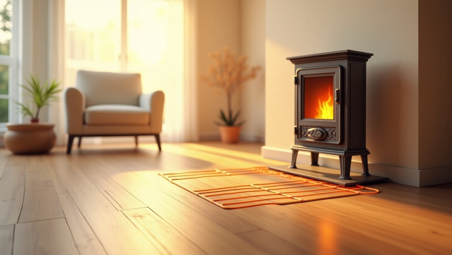 vloerverwarming vs kachel